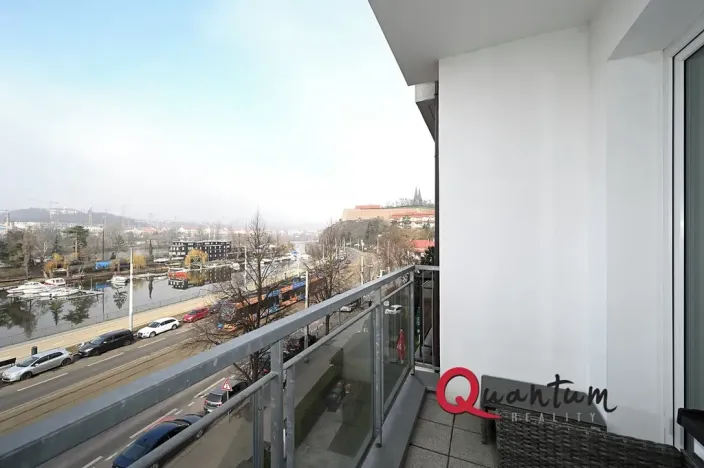 Pronájem bytu 2+kk, Praha - Podolí, Podolské nábřeží, 50 m2