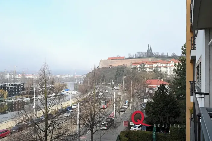 Pronájem bytu 2+kk, Praha - Podolí, Podolské nábřeží, 50 m2