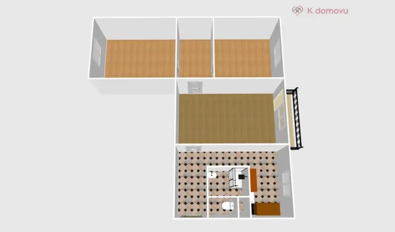 Prodej bytu 3+1, Přerov - Přerov I-Město, Petřivalského, 72 m2