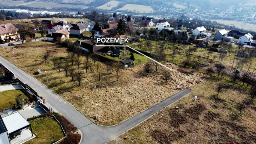 Prodej pozemku pro bydlení, Zlín - Příluky, Horní dědina, 748 m2