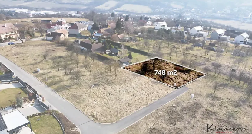 Prodej pozemku pro bydlení, Zlín - Příluky, Horní dědina, 748 m2