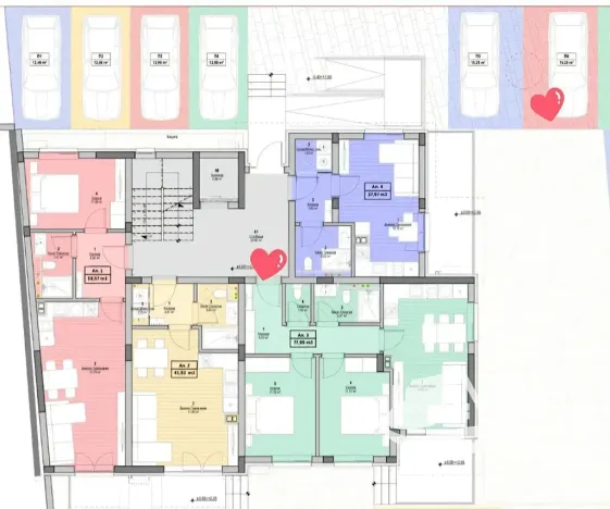 Prodej bytu 3+kk, Nesebar, Bulharsko, 78 m2