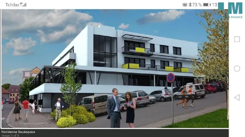 Pronájem bytu 2+kk, Třebíč, Soukopova, 74 m2