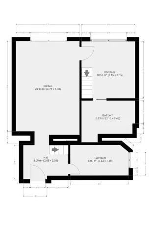 Pronájem bytu 1+1, Praha - Žižkov, Bořivojova, 49 m2