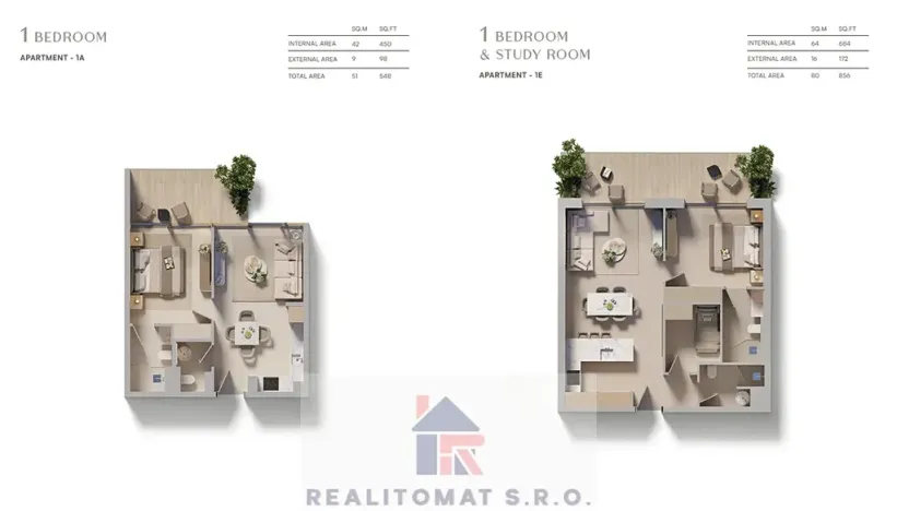 Prodej bytu 3+kk, Dubaj, Spojené arabské emiráty, 120 m2