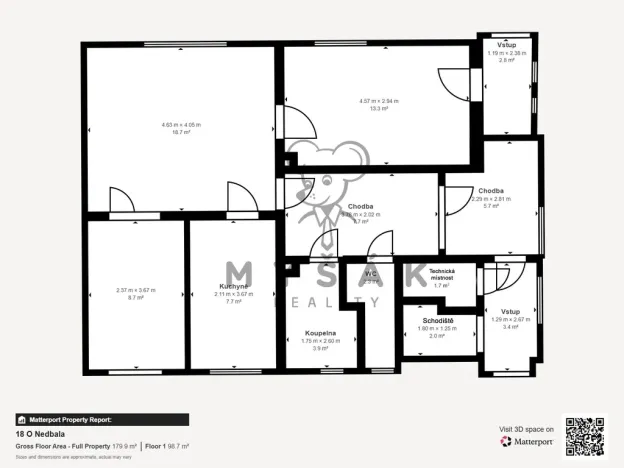 Prodej kanceláře, České Budějovice - České Budějovice 2, O. Nedbala, 138 m2