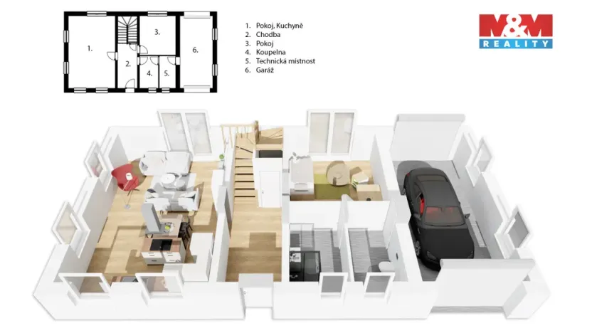 Prodej rodinného domu, Vamberk, Koukolova, 188 m2