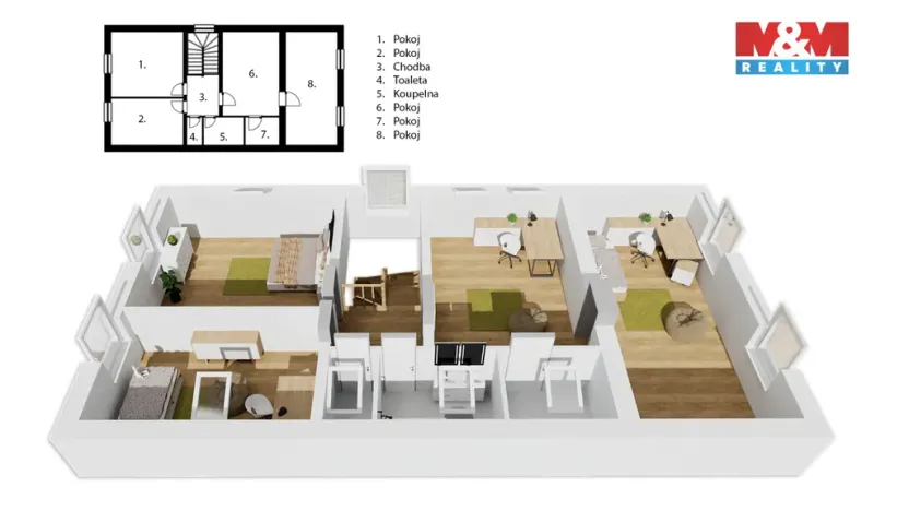 Prodej rodinného domu, Vamberk, Koukolova, 188 m2