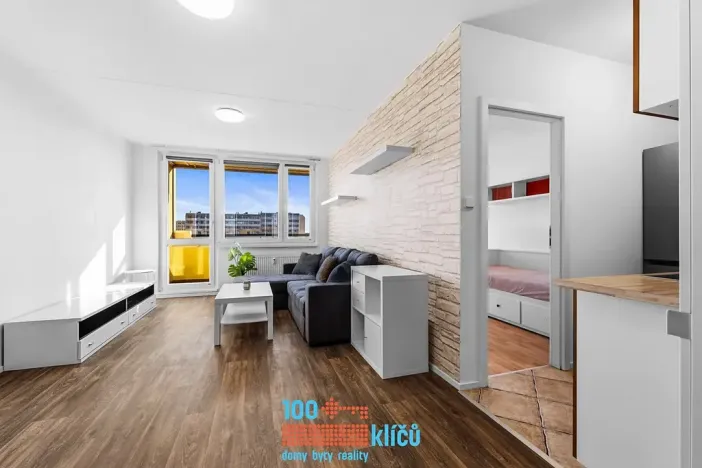 Pronájem bytu 2+kk, Praha - Stodůlky, Husníkova, 43 m2