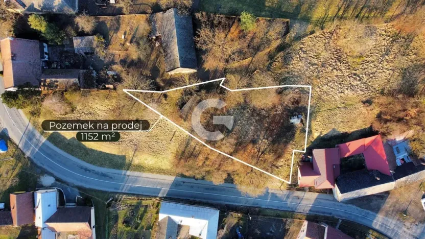 Prodej pozemku pro bydlení, Bystřice pod Hostýnem - Sovadina, 1152 m2