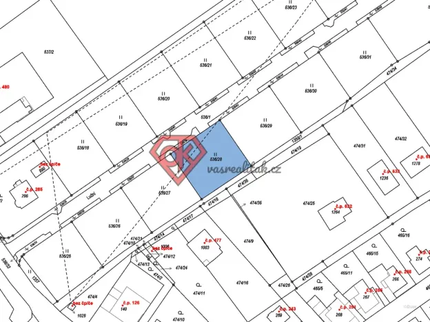 Prodej pozemku pro bydlení, Ústí nad Orlicí, 833 m2