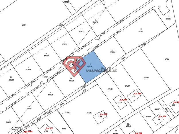 Prodej pozemku pro bydlení, Ústí nad Orlicí, 847 m2