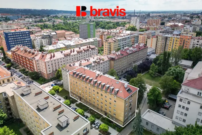 Pronájem bytu 1+1, Brno - Veveří, Dřevařská, 30 m2