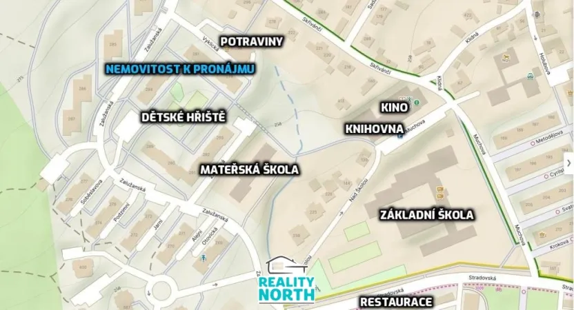 Pronájem bytu 1+kk, Chlumec, Vyklická, 33 m2