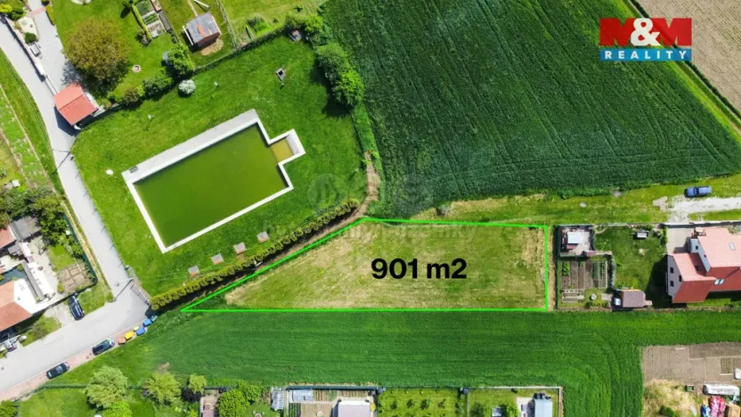 Prodej pozemku pro bydlení, Malhostovice, 901 m2