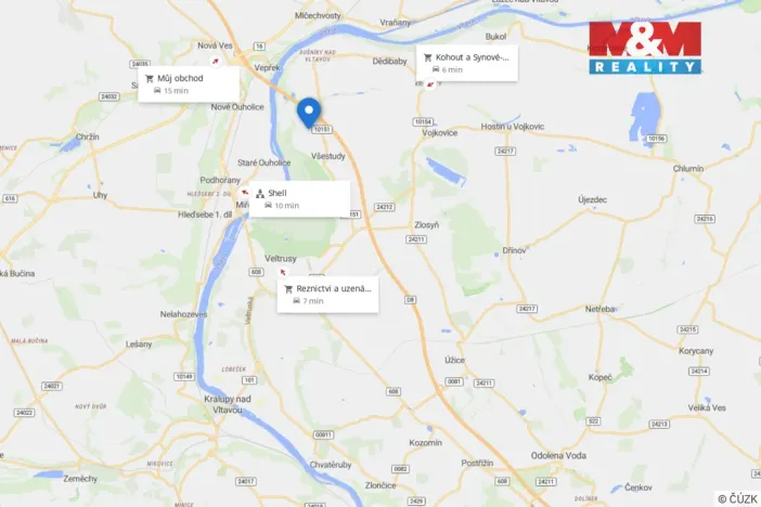 Prodej pole, Všestudy, 1355 m2