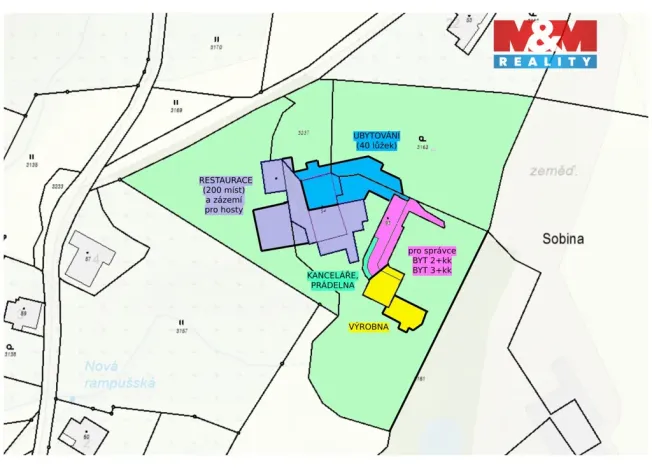Prodej ubytování, Liberk - Rampuše, 1500 m2
