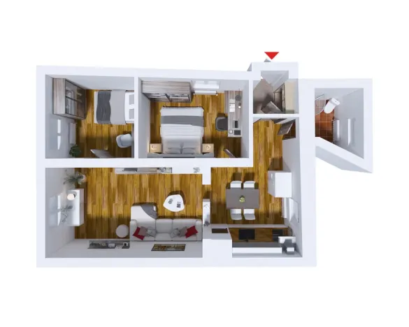 Prodej bytu 3+kk, Brno - Černovice, Faměrovo náměstí, 61 m2