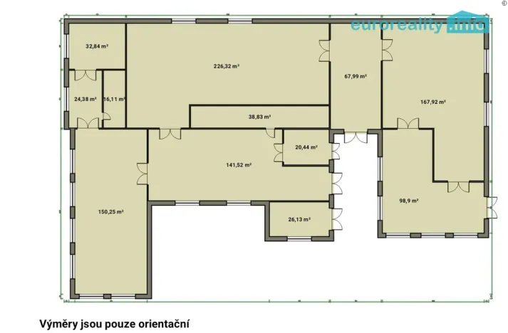 Prodej výrobních prostor, Libá, 1011 m2