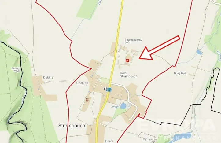 Prodej pozemku pro bydlení, Žáky, 898 m2