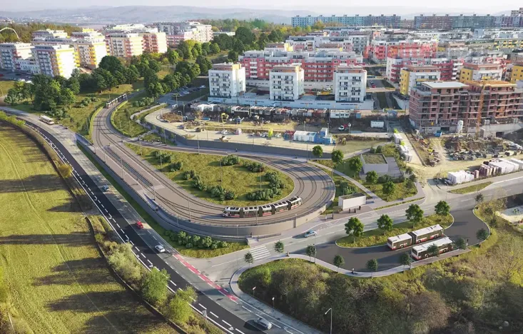 Pronájem bytu 1+kk, Brno, Křepelčí, 38 m2