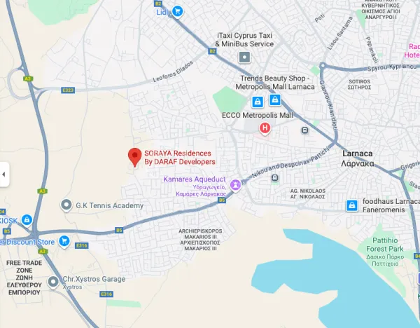 Prodej bytu 3+kk, Georgiou Theotoka,Aradippou,Kypr, 176 m2