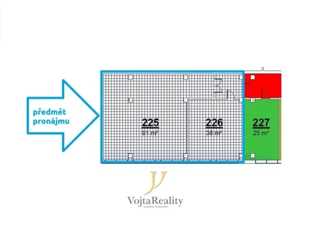 Pronájem kanceláře, Olomouc, Železniční, 129 m2