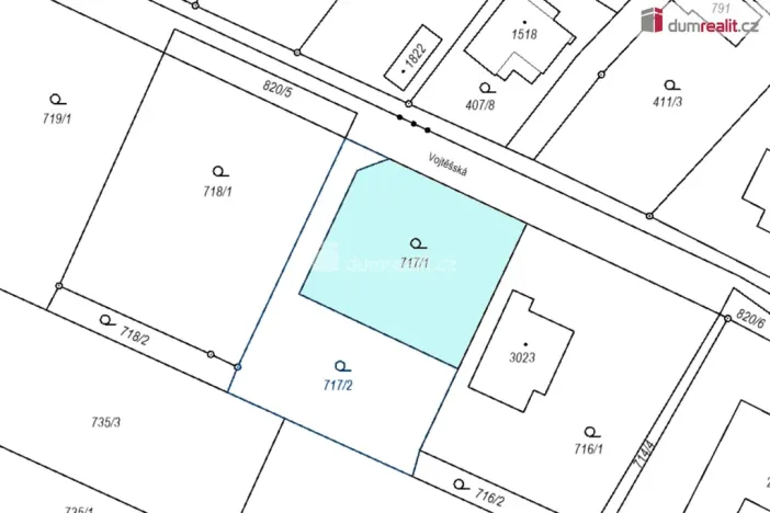 Prodej pozemku pro bydlení, Neratovice, 744 m2