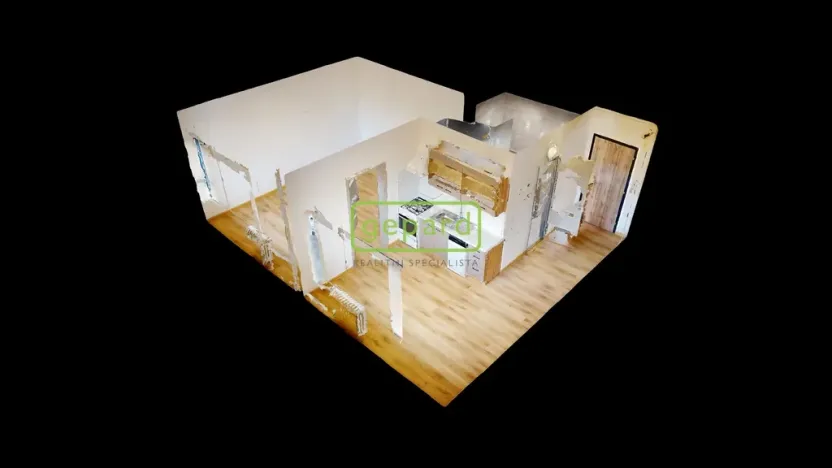 Pronájem bytu 1+1, Ústí nad Labem, Kmochova, 36 m2