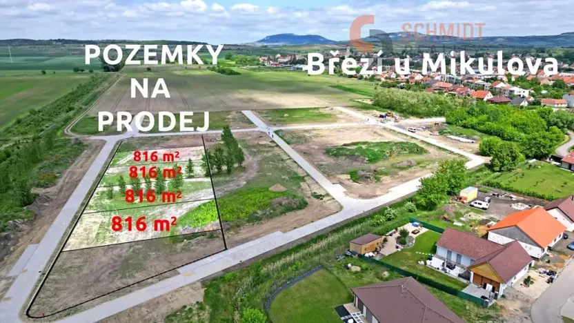 Prodej pozemku pro bydlení, Březí, Dunajovická, 816 m2