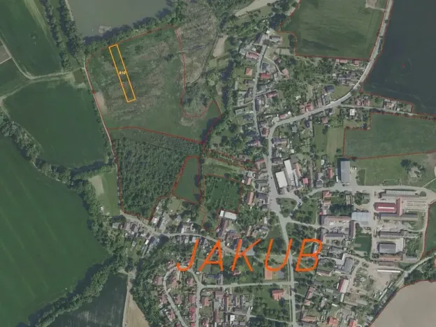 Dražba louky, Církvice, 2352 m2