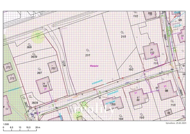 Prodej pozemku pro bydlení, Jihlava, 959 m2