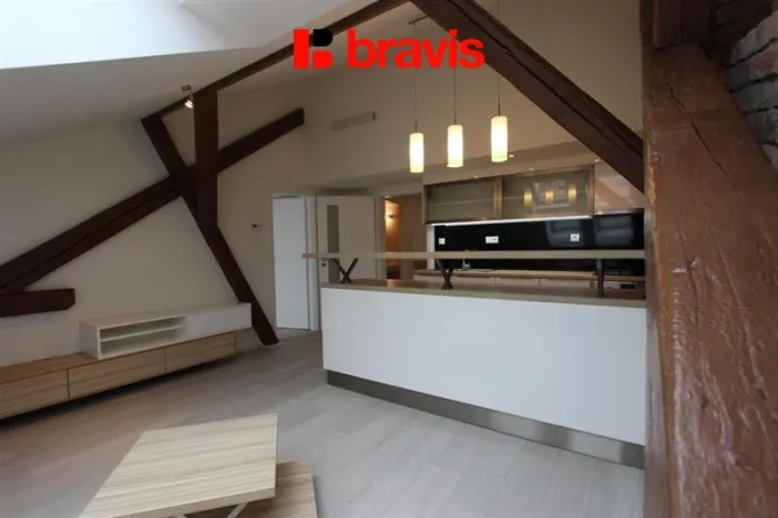 Pronájem bytu 2+kk, Brno - Veveří, Veveří, 45 m2