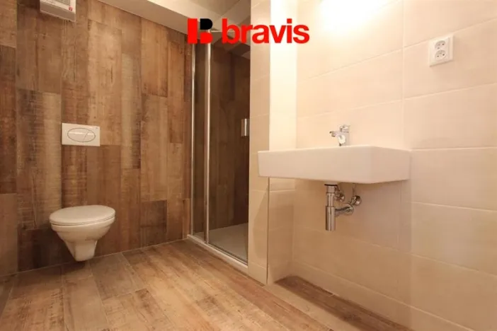 Pronájem bytu 2+kk, Brno - Veveří, Veveří, 45 m2