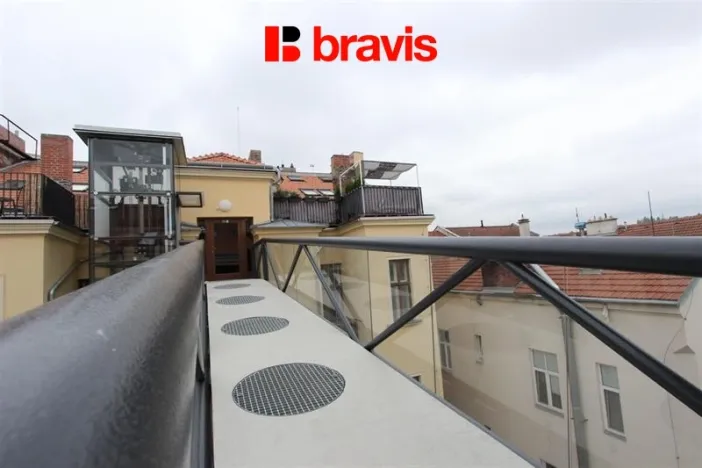 Pronájem bytu 2+kk, Brno - Veveří, Veveří, 45 m2