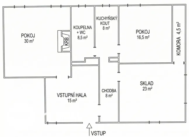 Prodej chalupy, Zálesí, 113 m2