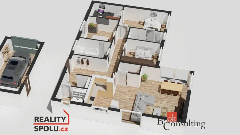 Prodej rodinného domu, 1639 m2