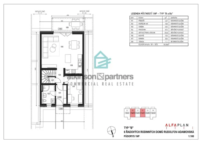 Pronájem bytu 5+kk, Rudolfov, Krátká, 139 m2