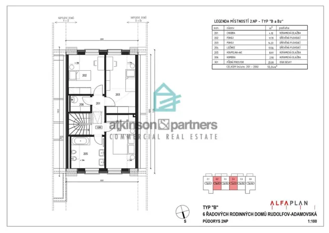 Pronájem bytu 5+kk, Rudolfov, Krátká, 139 m2