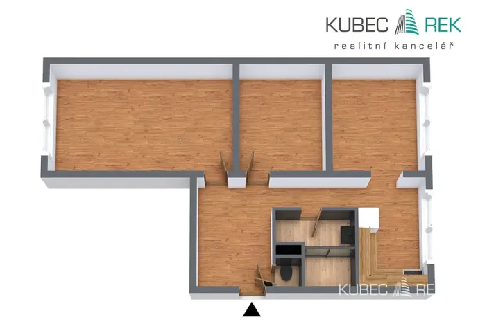 Prodej bytu 3+1, Pelhřimov, Pražská, 64 m2