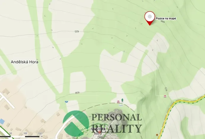Prodej louky, Andělská Hora, 9593 m2