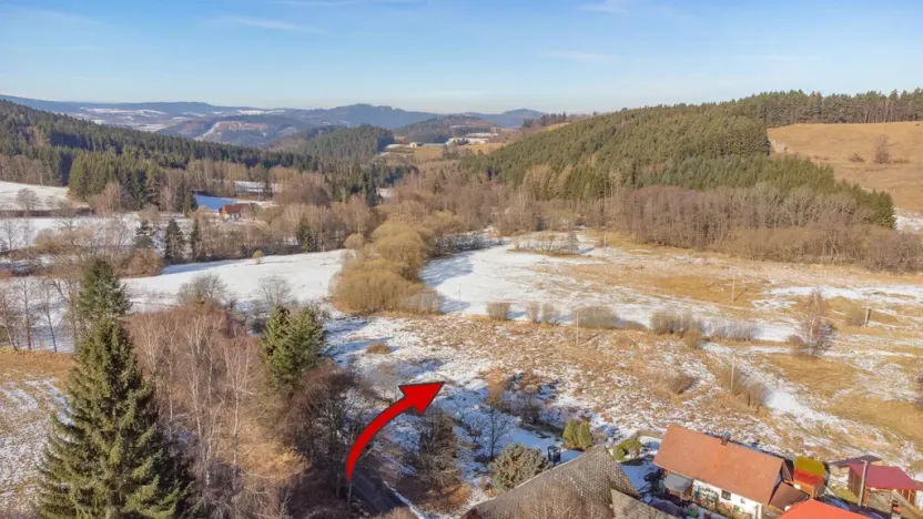 Prodej pozemku pro bydlení, Kašperské Hory - Dolní Dvorce, 3517 m2