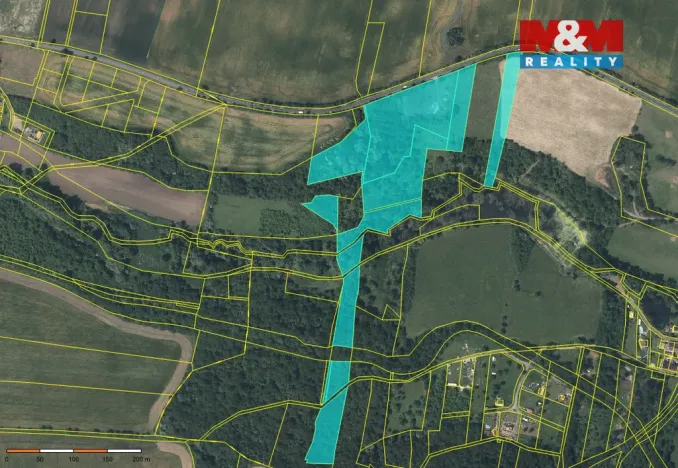 Prodej louky, Chabařovice - Roudníky, 46243 m2