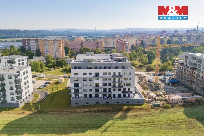 Pronájem bytu 1+kk, Plzeň - Skvrňany, Františka Kováříka, 46 m2