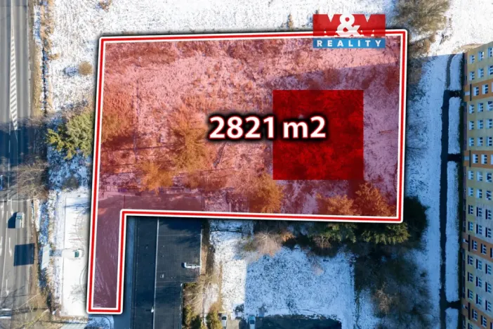 Pronájem komerčního pozemku, Sokolov, 2821 m2