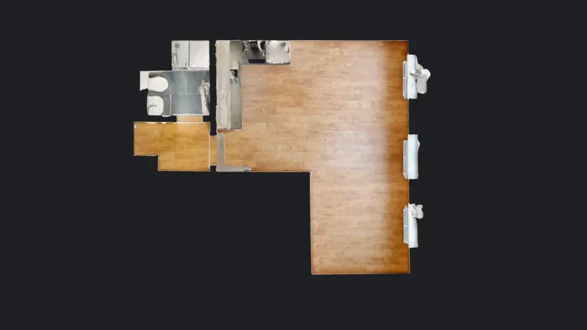 Pronájem bytu 1+kk, Praha - Střešovice, Na Petynce, 43 m2