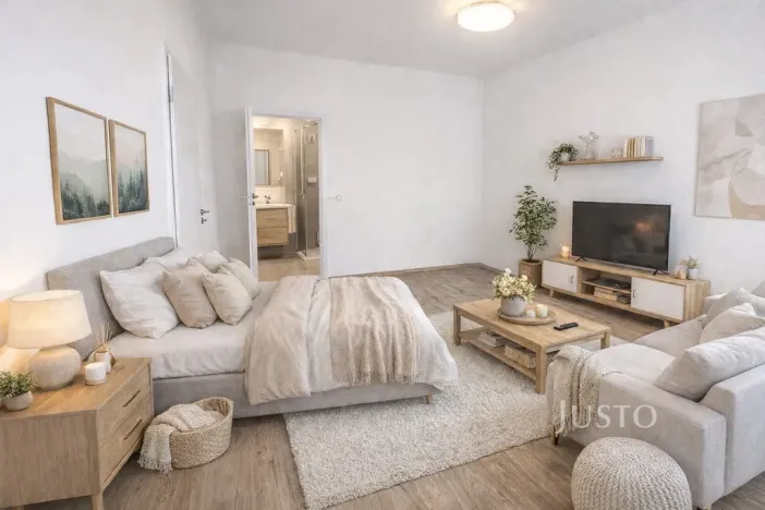 Pronájem bytu 1+1, Písek - Budějovické Předměstí, Harantova, 34 m2