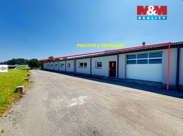 Pronájem skladu, Zubčice - Markvartice, 427 m2