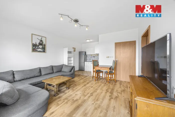 Pronájem bytu 2+kk, Modletice, 42 m2