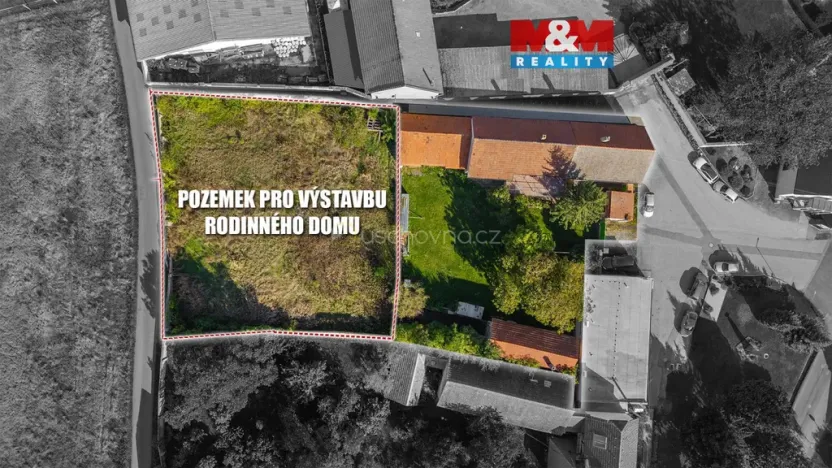 Prodej pozemku pro bydlení, Spomyšl, 1100 m2